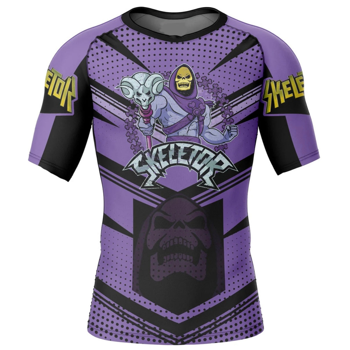 Masters of the Universe Skeletor Premium Rash Guard - LONG OR SHORT SLEEVE - MADE TO ORDER 2 WEEK DISPATCH