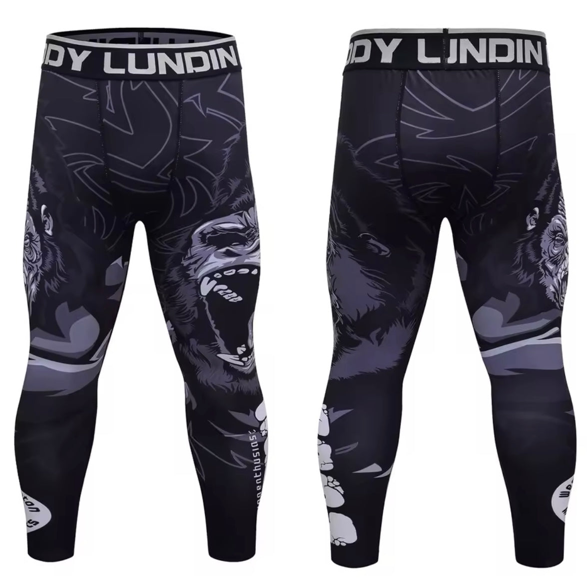 Gorilla Premium BJJ No Gi / MMA Set. Rash Guard, Shorts & Spats - MADE TO ORDER 2 WEEK DISPATCH