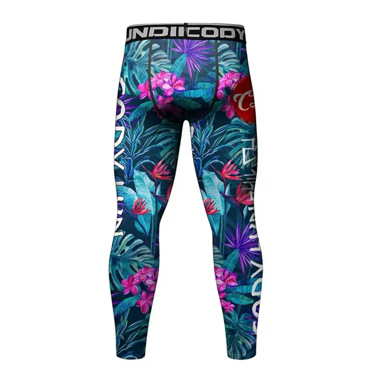 Flower Premium Compression Spats for BJJ, MMA, Wrestling, CrossFit, Yoga, Running, Cycling, and More - MADE TO ORDER 2 WEEK DISPATCH