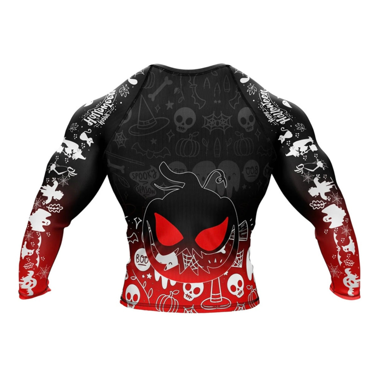 Halloween Roller Premium Long Sleeve Rash Guard - MADE TO ORDER 2 WEEK DISPATCH