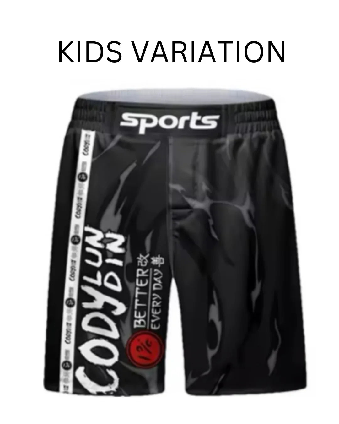 Always Injured Premium BJJ No Gi / MMA Grappling Shorts - MADE TO ORDER 2 WEEK DISPATCH