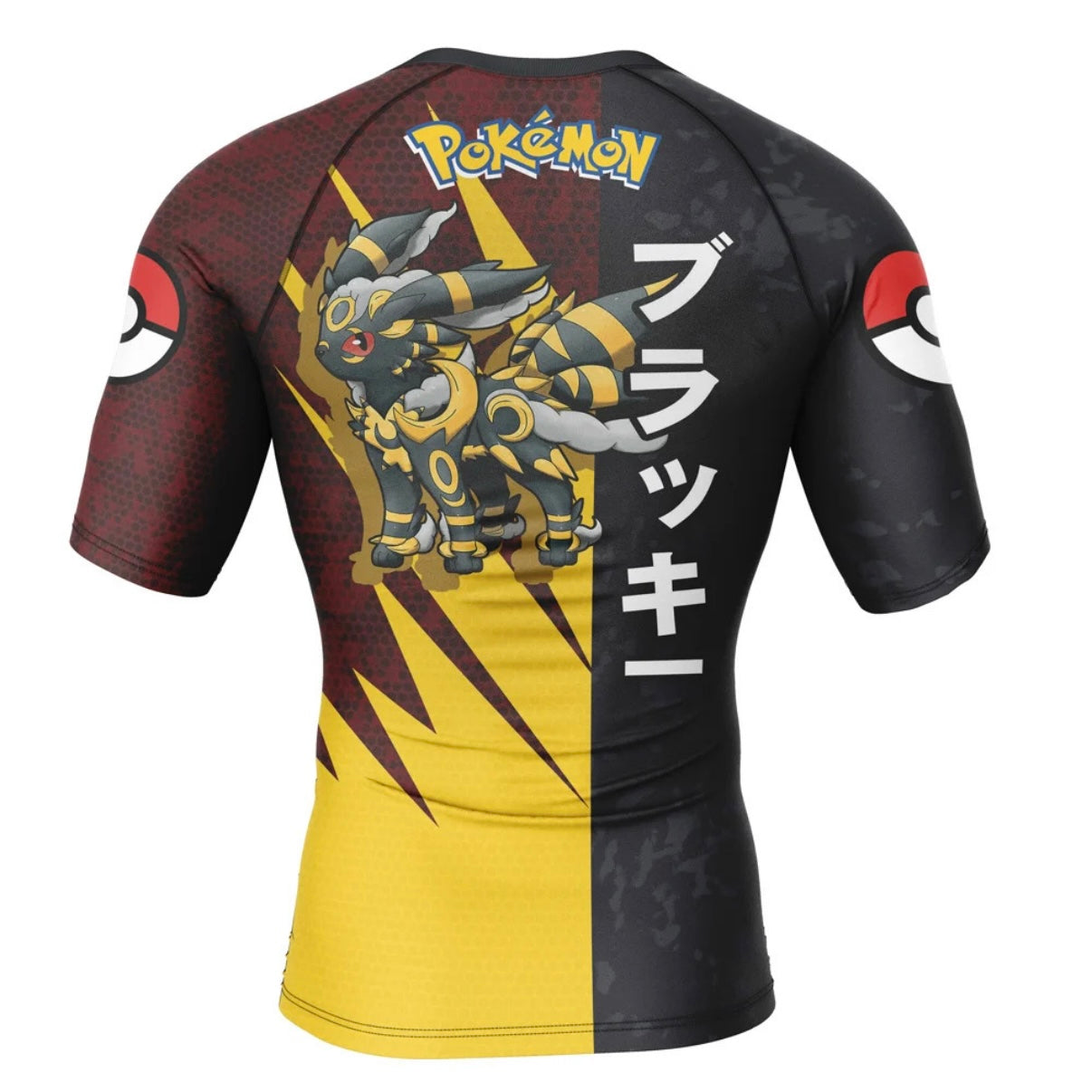 Pokemon Japanese Umbreon Premium Short Sleeve Rash Guard - MADE TO ORDER 2 WEEK DISPATCH