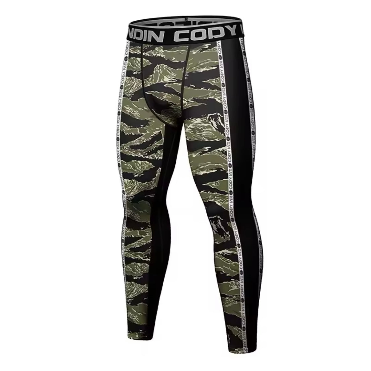 Green Canopy Premium Compression Spats for BJJ, MMA, Wrestling, CrossFit, Yoga, Running, Cycling, and More - MADE TO ORDER 2 WEEK DISPATCH