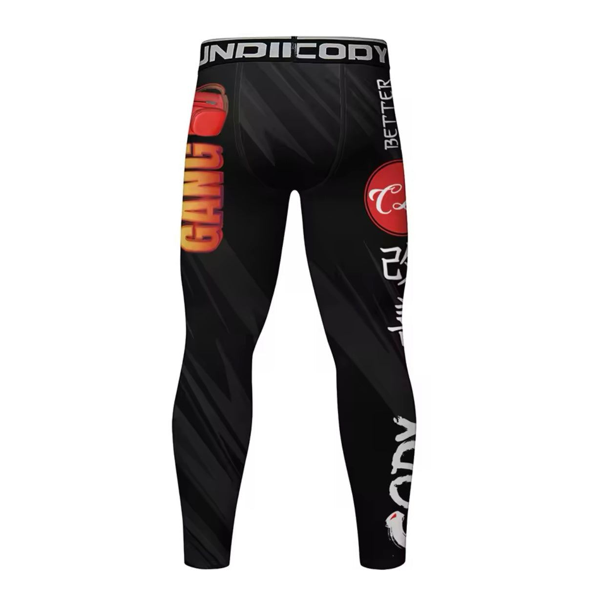 Backpack Gang Premium Compression Spats For BJJ, MMA, Wrestling, CrossFit, Yoga, Running, Cycling, and More - MADE TO ORDER 2 WEEK DISPATCH