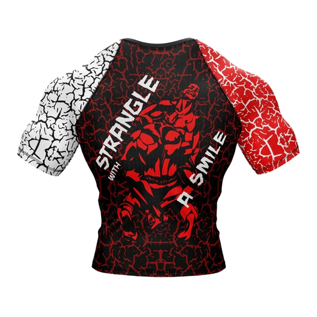 Strangle Things Premium BJJ / MMA Rash Guard - LONG OR SHORT SLEEVE - MADE TO ORDER 2 WEEK DISPATCH