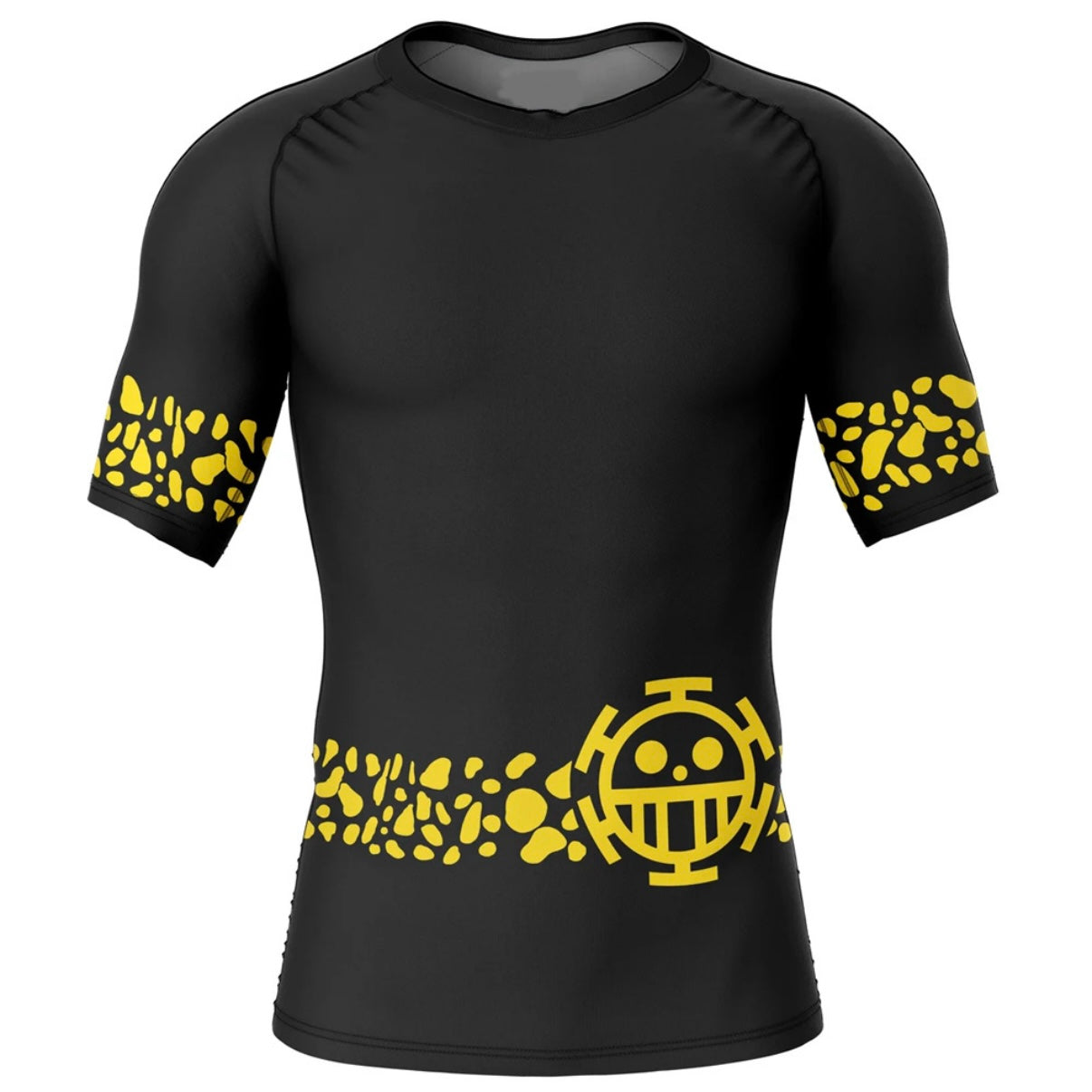 One Piece Trafalgar Premium Short Sleeve Rash Guard - MADE TO ORDER 2 WEEK DISPATCH