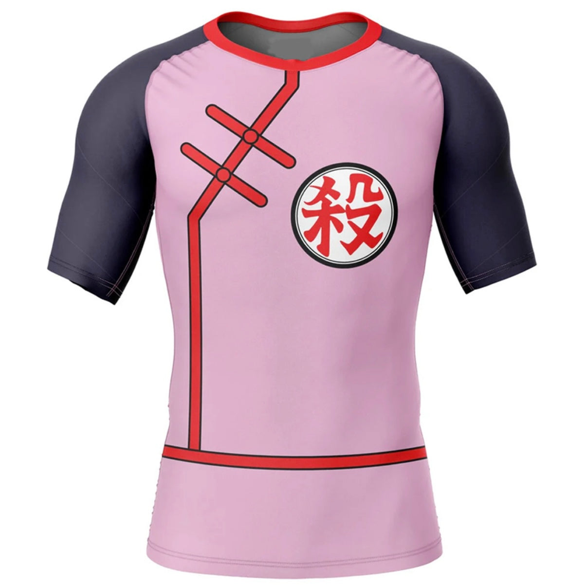 Dragon Ball Z Mercenary Tao Pai Pai Premium Short Sleeve Rash Guard - MADE TO ORDER 2 WEEK DISPATCH