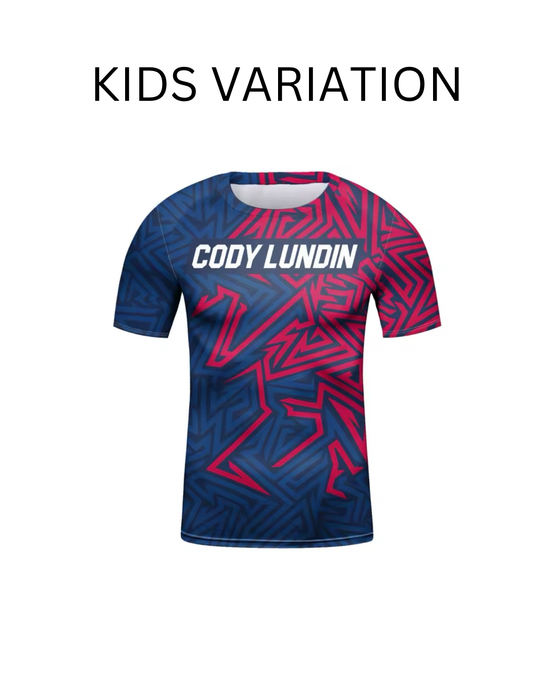 Abstract Geometric Premium BJJ / MMA Rash Guard - LONG & SHORT SLEEVE VARIATIONS - MADE TO ORDER 2 WEEK DISPATCH