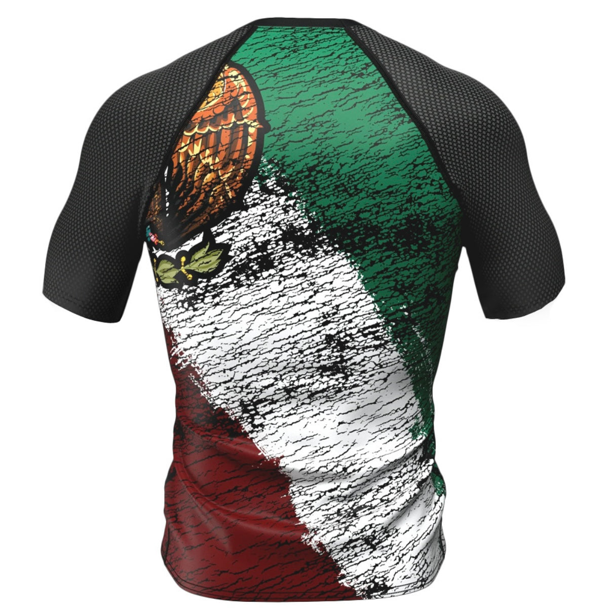 Mexico (México) Premium Rash Guard - LONG OR SHORT SLEEVE - MADE TO ORDER 2 WEEK DISPATCH