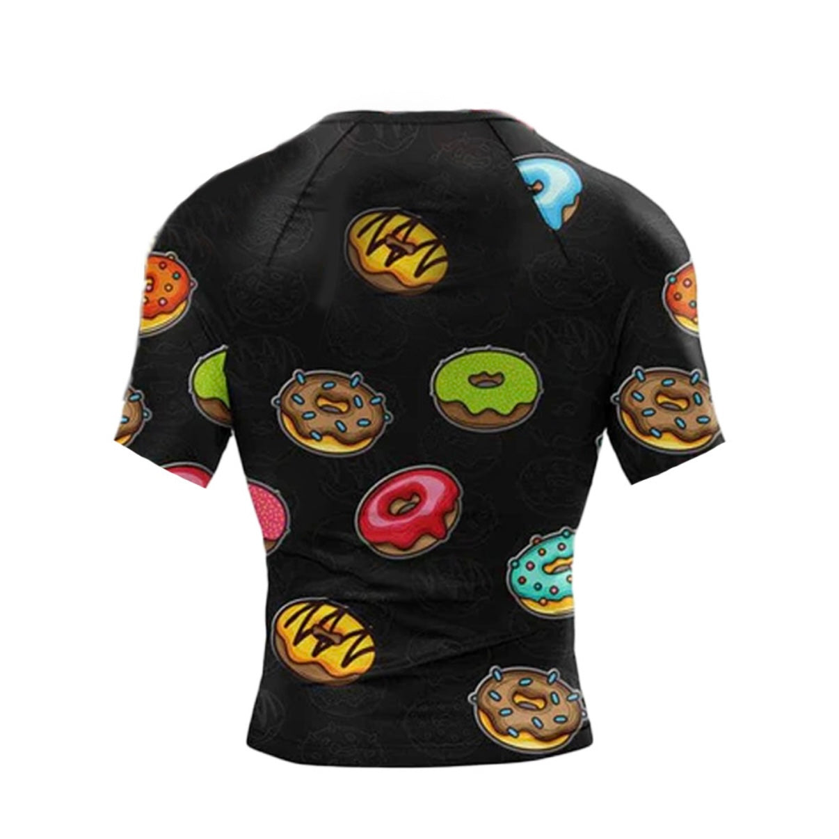 Donut Premium Rash Guard - LONG OR SHORT SLEEVE - MADE TO ORDER 2 WEEK DISPATCH