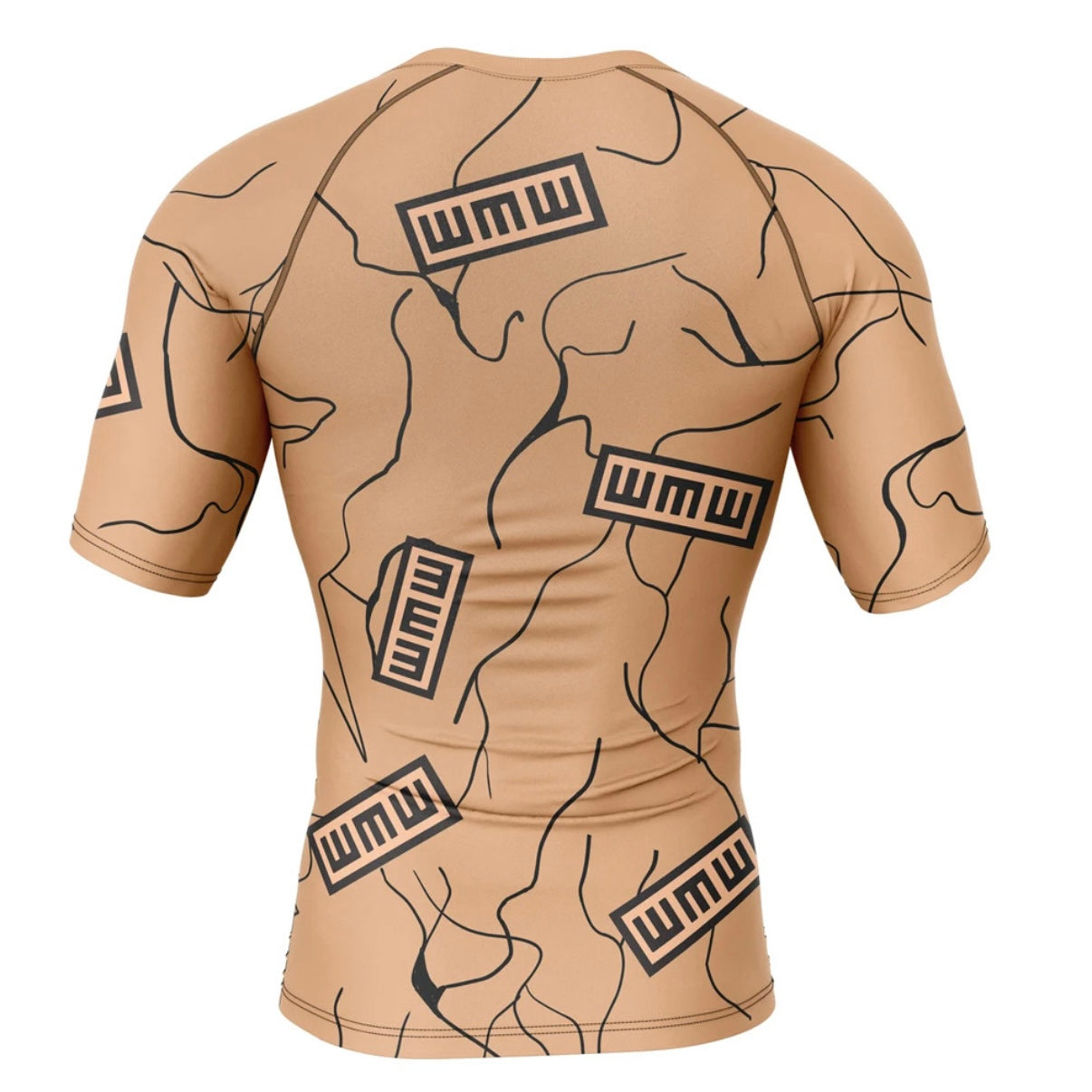 Naruto Gaara Gourd Premium Short Sleeve Rash Guard - MADE TO ORDER 2 WEEK DISPATCH