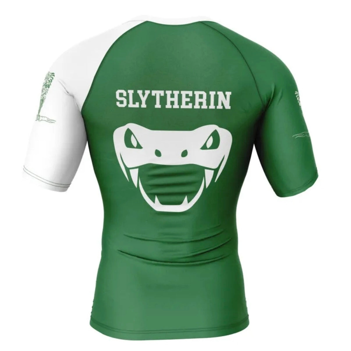 Hogwarts Slytherin Premium Rash Guard - LONG OR SHORT SLEEVE - MADE TO ORDER 2 WEEK DISPATCH