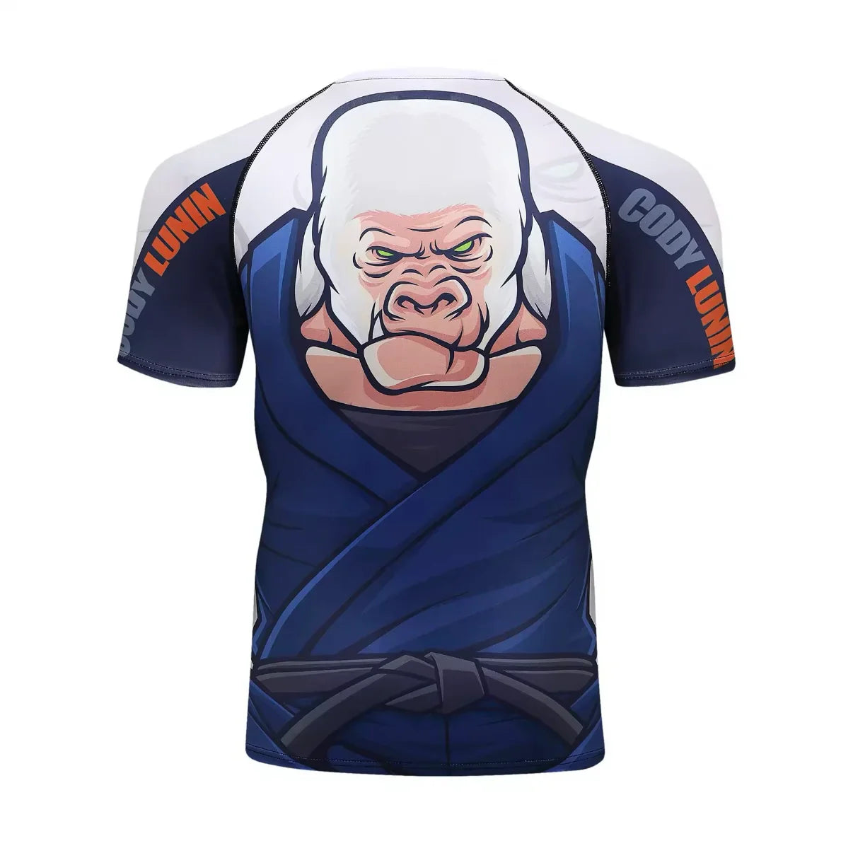 White Gorilla Premium BJJ / MMA Rash Guard - LONG & SHORT SLEEVE VARIATIONS - MADE TO ORDER 2 WEEK DISPATCH