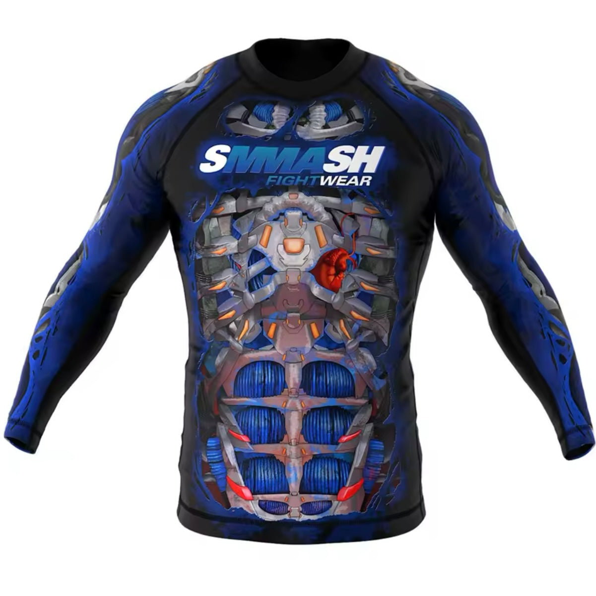 Cyborg Premium BJJ / MMA Long or Short Sleeve Rash Guard - MADE TO ORDER 2 WEEK DISPATCH