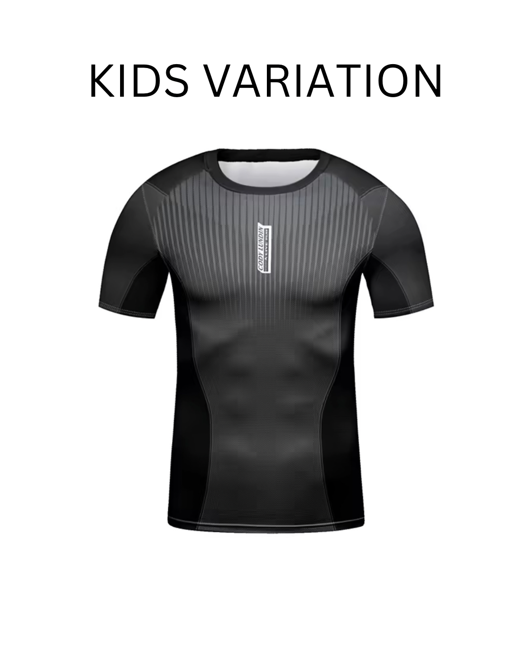Black Premium BJJ / MMA Rash Guard - LONG & SHORT SLEEVE VARIATIONS - MADE TO ORDER 2 WEEK DISPATCH
