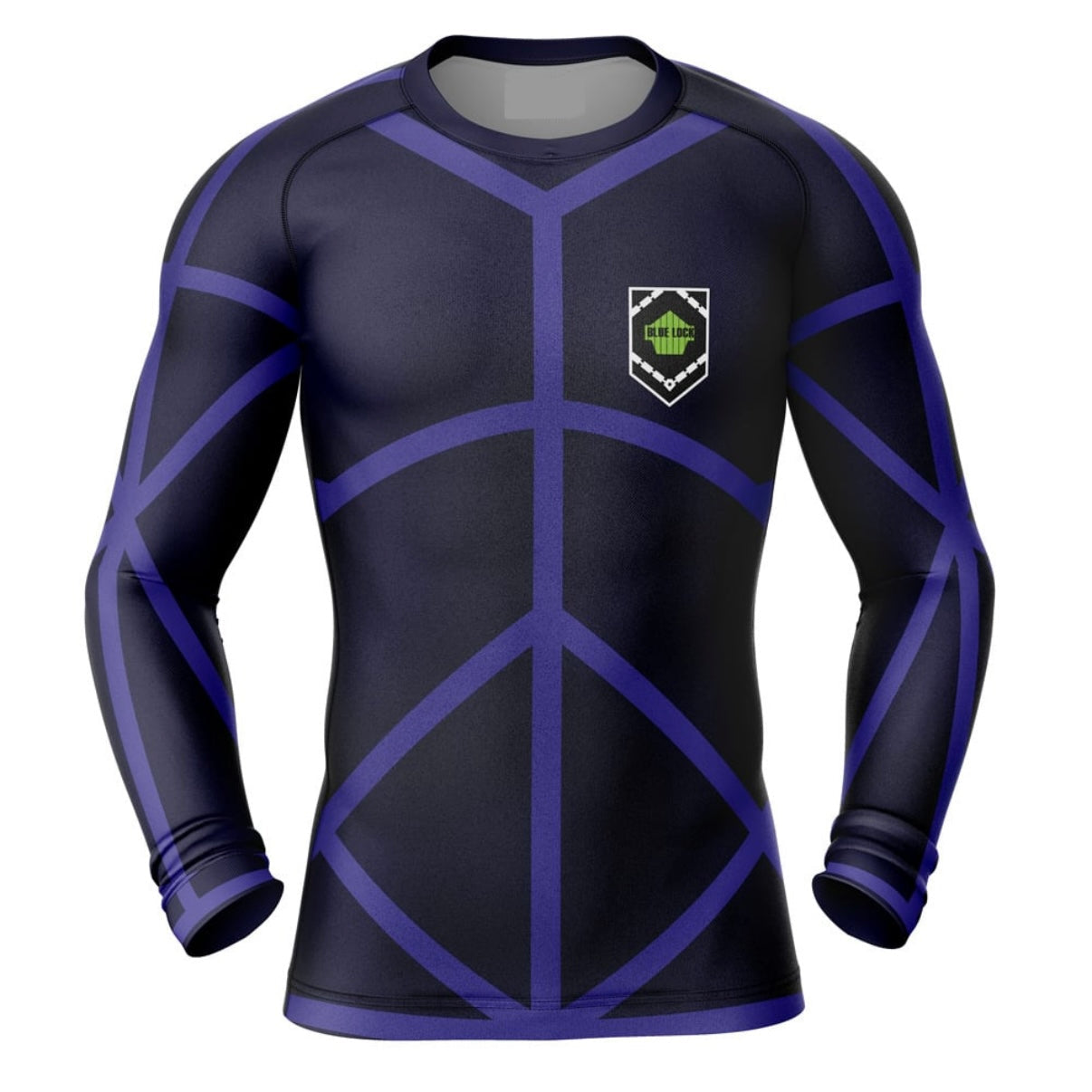 Blue Lock Player Uniform Premium Rash Guard - LONG OR SHORT SLEEVE - MADE TO ORDER 2 WEEK DISPATCH