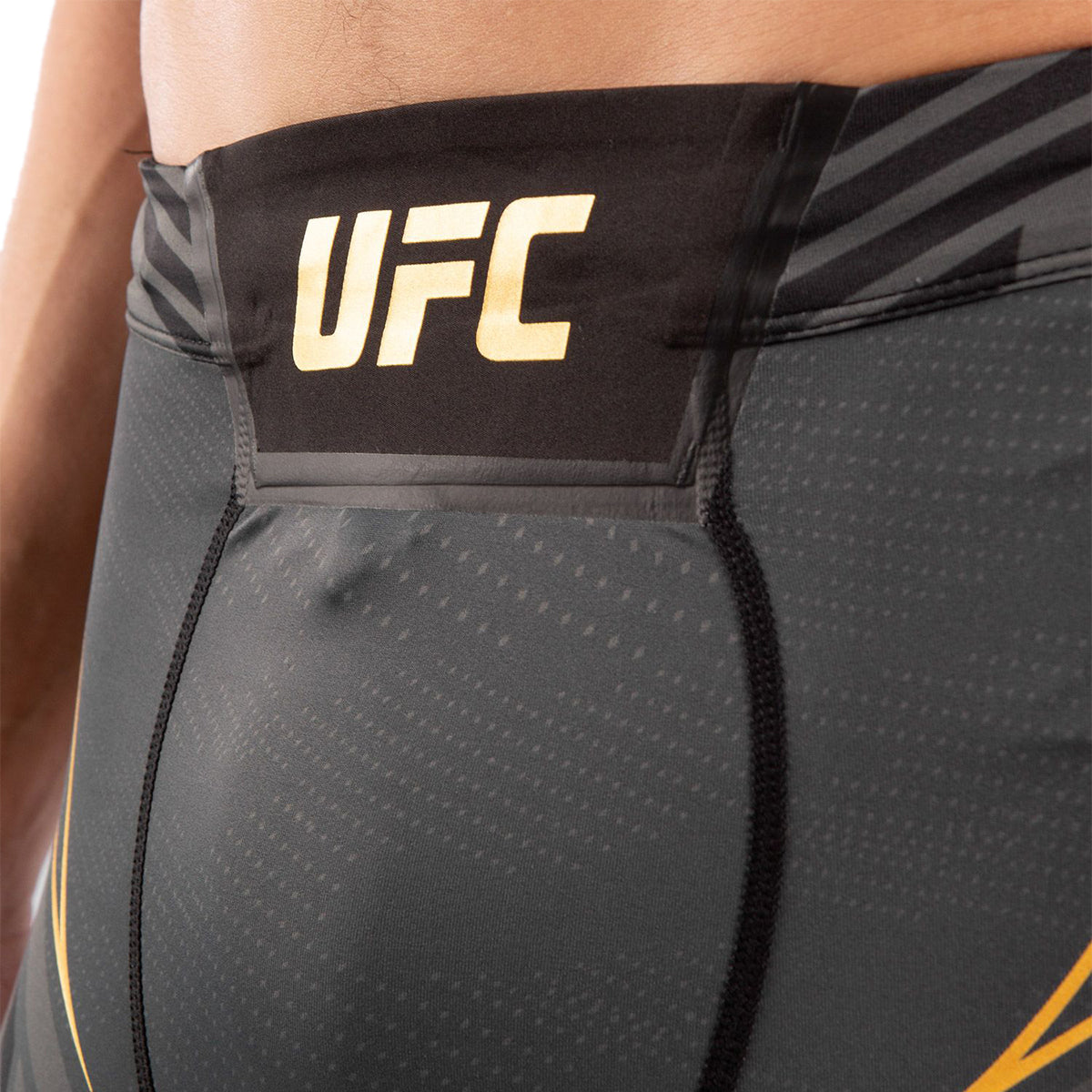 Venum X UFC Authentic Vale Tudo Fight Shorts - Black/Gold