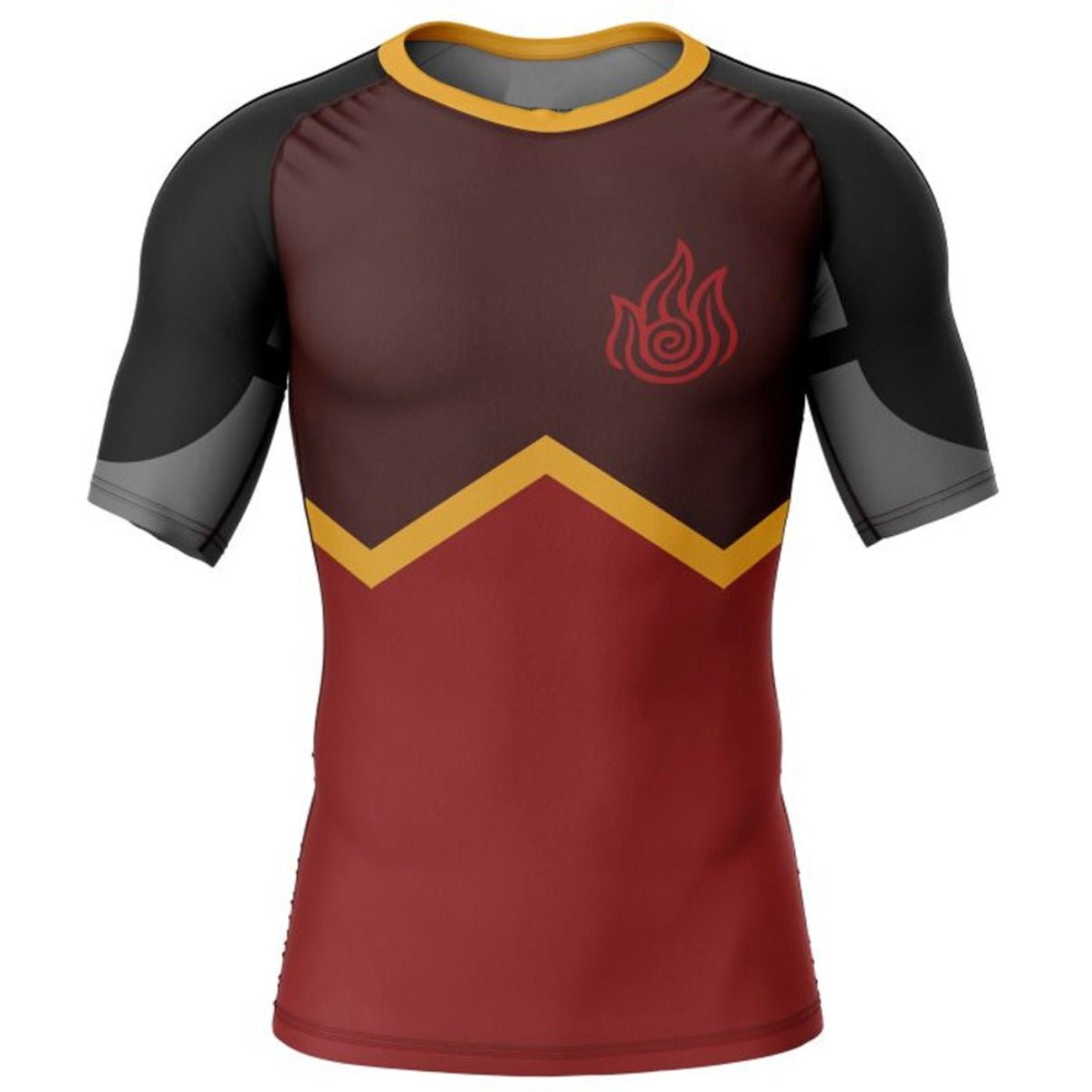Avatar 'Firebenders' Premium Rash Guard - LONG OR SHORT SLEEVE - MADE TO ORDER 2 WEEK DISPATCH