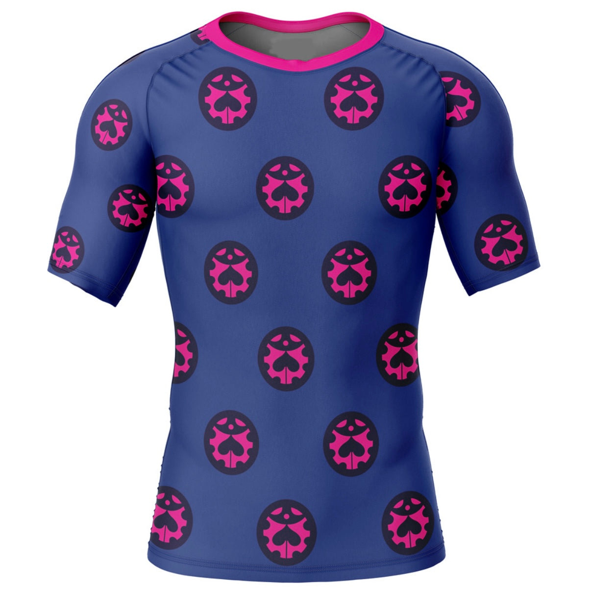 Jojo’s Bizarre Adventure 'Giorno' Premium Short Sleeve Rash Guard - MADE TO ORDER 2 WEEK DISPATCH