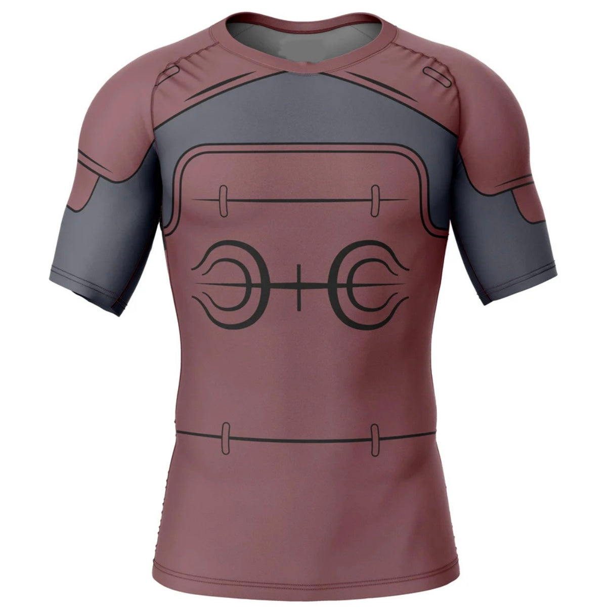 Naruto Hashirama Senju Battle Premium Rash Guard - LONG OR SHORT SLEEVE - MADE TO ORDER 2 WEEK DISPATCH