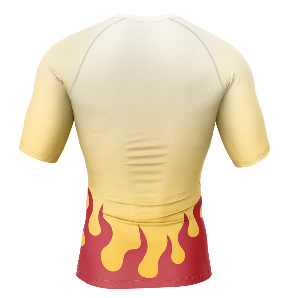 Demon Slayer Rengoku Premium Rash Guard - LONG OR SHORT SLEEVE - MADE TO ORDER 2 WEEK DISPATCH