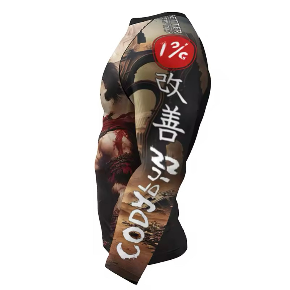 Gladiator Premium BJJ No Gi / MMA Set. Rash Guard, Shorts & Spats - MADE TO ORDER 2 WEEK DISPATCH