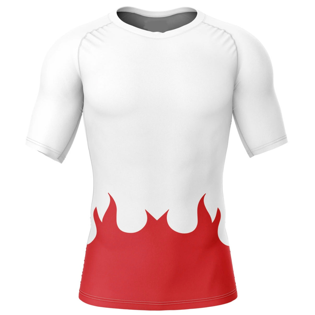 Naruto The Fourth Hokage Cloak Premium Short Sleeve Rash Guard - MADE TO ORDER 2 WEEK DISPATCH