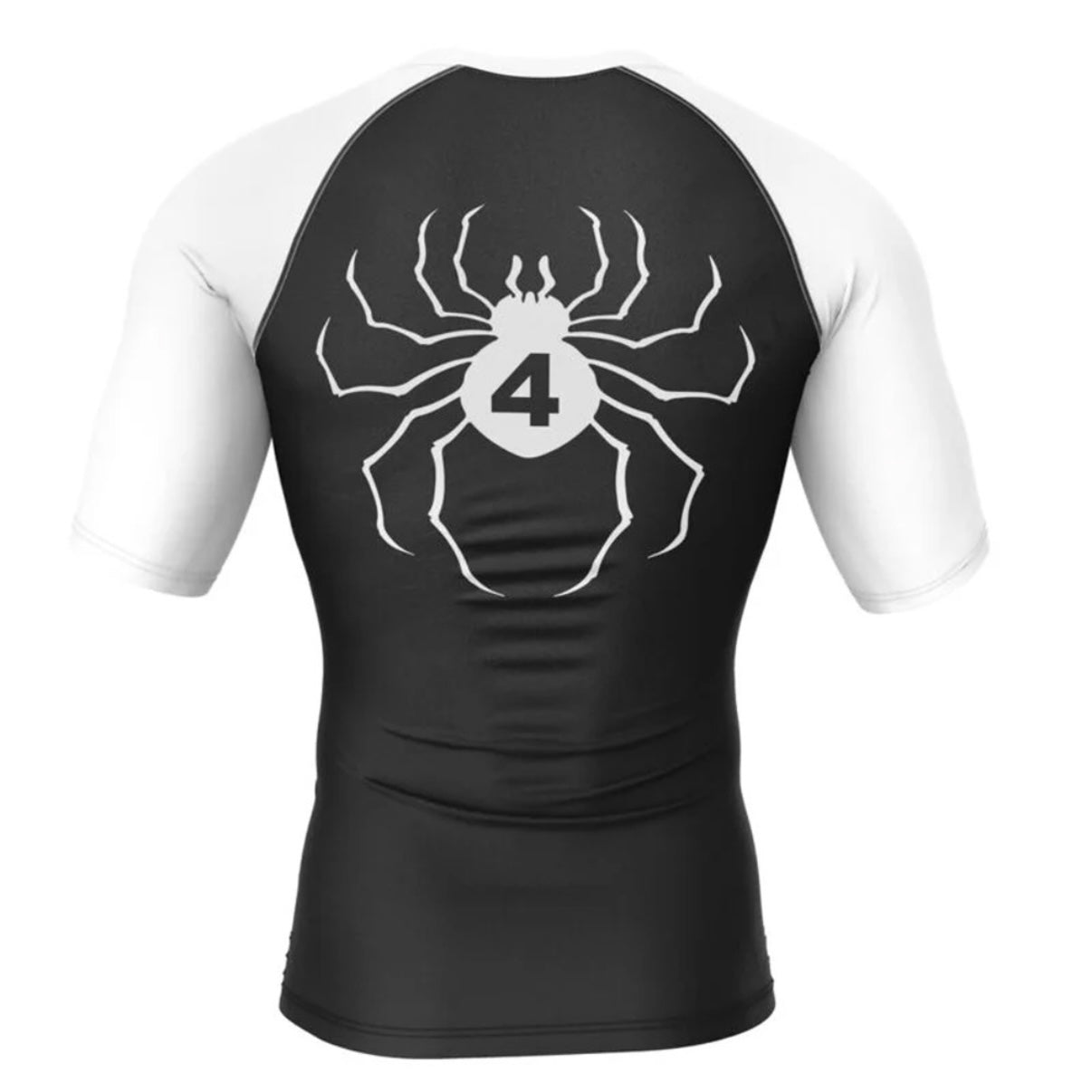 Hunter X Hunter Black Phantom Troupe Number Fourth Premium Short Sleeve Rash Guard - MADE TO ORDER 2 WEEK DISPATCH