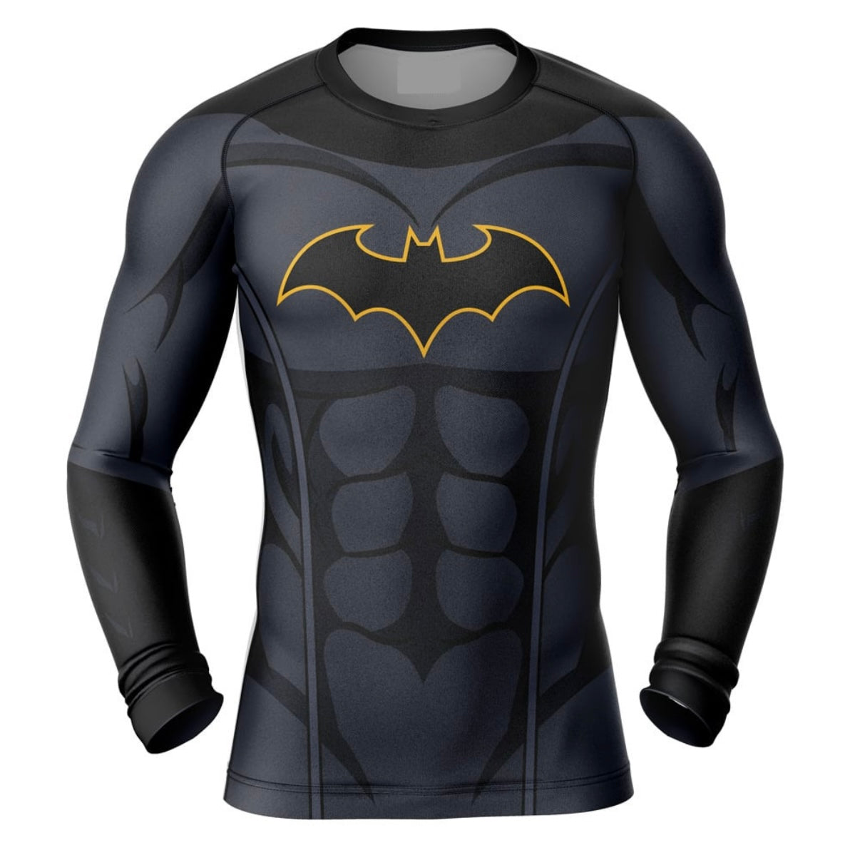 Batman Premium Rash Guard - LONG OR SHORT SLEEVE - MADE TO ORDER 2 WEEK DISPATCH