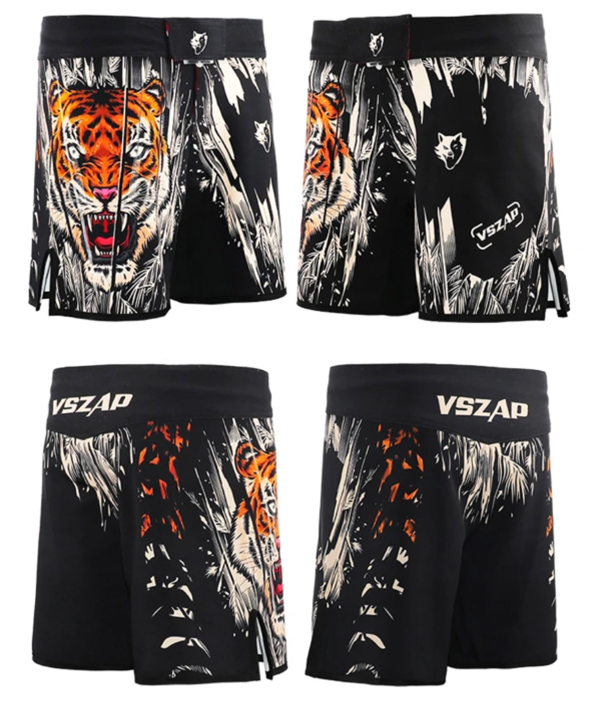 Tiger Roar Premium MMA Grappling Shorts - MADE TO ORDER 2 WEEK DISPATCH