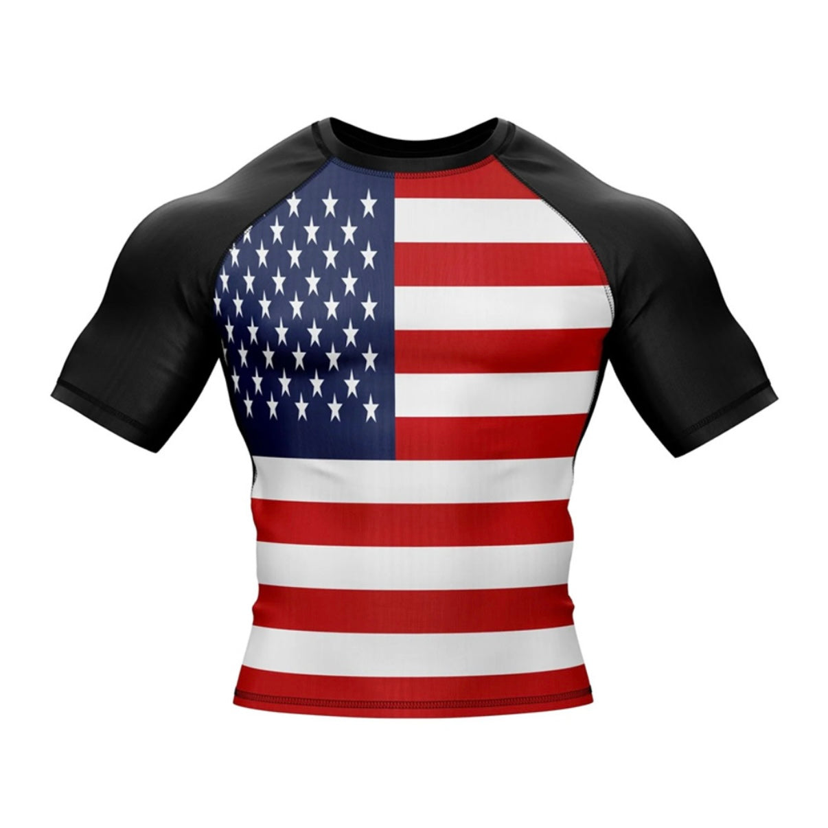 United States of America Premium Rash Guard - LONG OR SHORT SLEEVE - MADE TO ORDER 2 WEEK DISPATCH