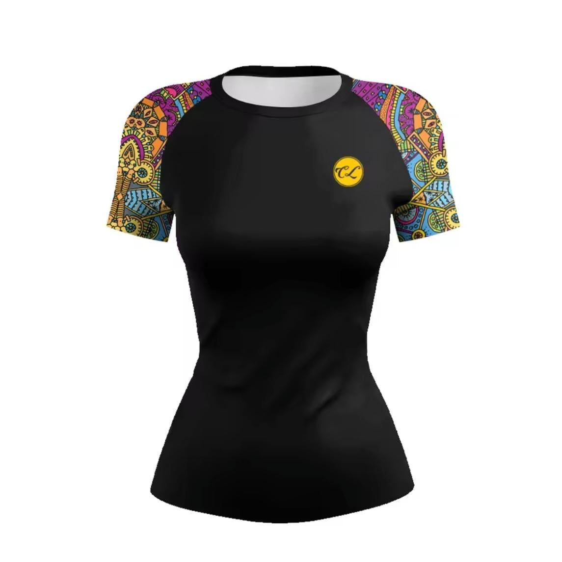 Women’s Aztec Premium BJJ / MMA Rash Guard - MADE TO ORDER 2 WEEK DISPATCH
