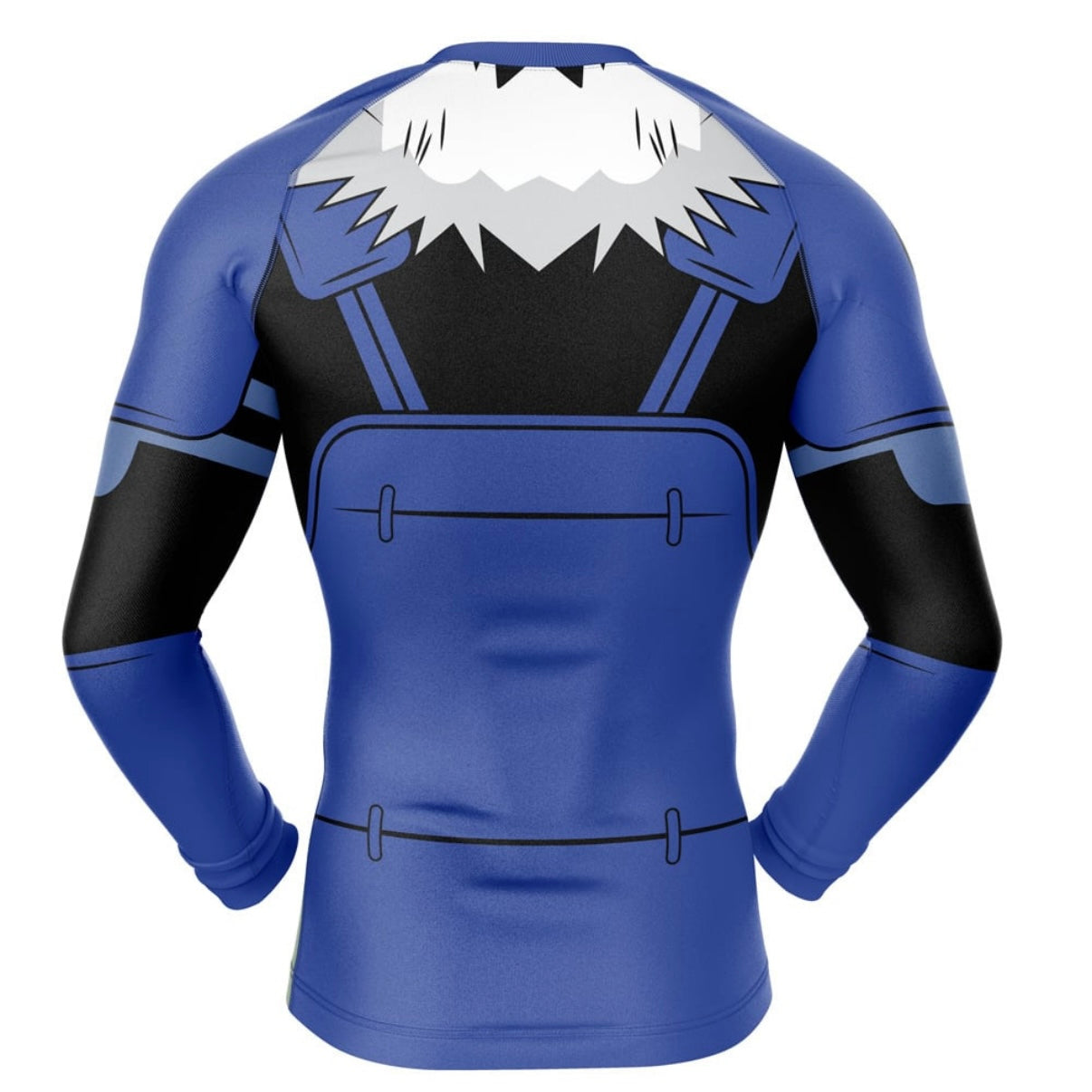 Naruto Senju Tobirama War Armor Premium Rash Guard - LONG OR SHORT SLEEVE - MADE TO ORDER 2 WEEK DISPATCH