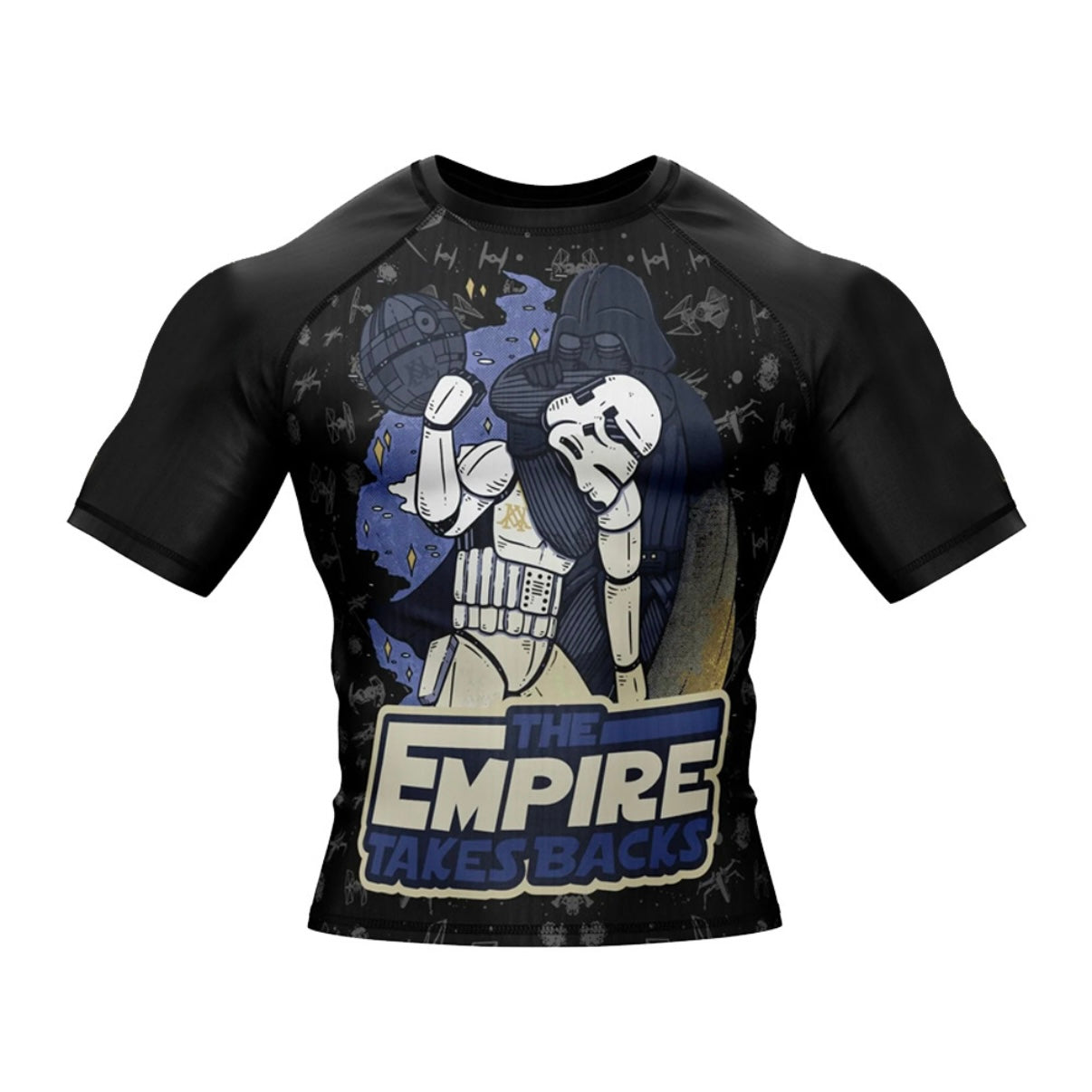 Empire Strikes Back Premium BJJ / MMA Rash Guard - LONG OR SHORT SLEEVE - MADE TO ORDER 2 WEEK DISPATCH