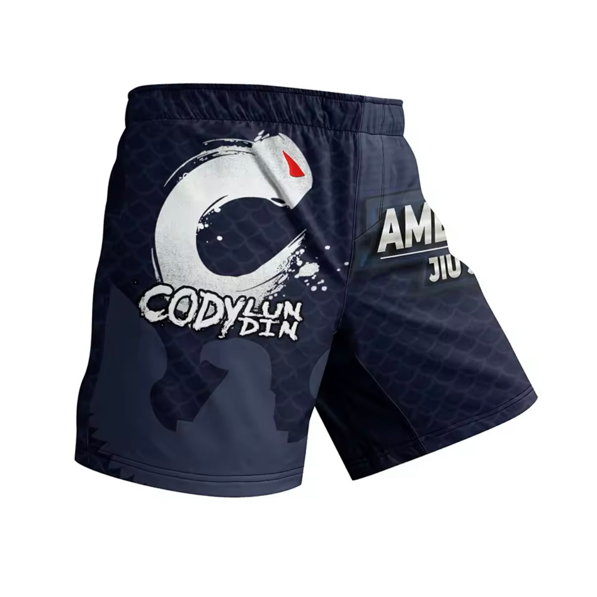 American Jiu Jitsu Premium BJJ No Gi / MMA Set. Rash Guard, Shorts & Spats - MADE TO ORDER 2 WEEK DISPATCH