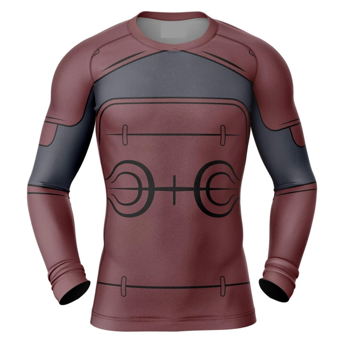 Naruto Hashirama Senju Battle Premium Rash Guard - LONG OR SHORT SLEEVE - MADE TO ORDER 2 WEEK DISPATCH