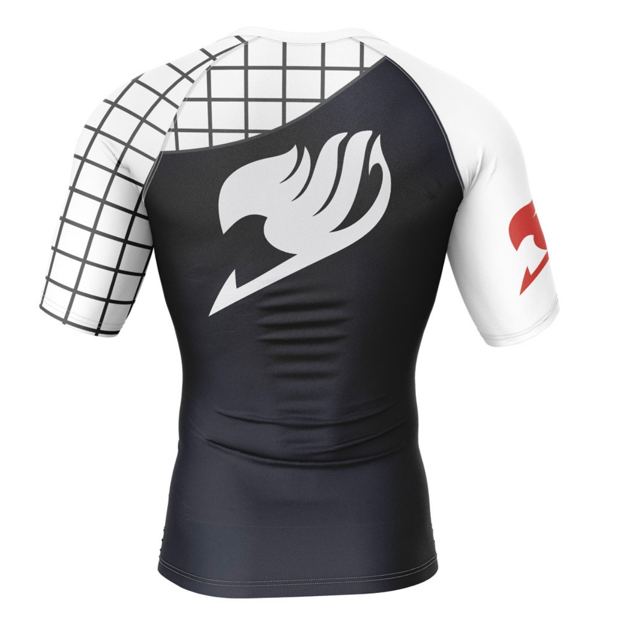 Fairy Tail Natsu Dragneel Premium Short Sleeve Rash Guard - MADE TO ORDER 2 WEEK DISPATCH