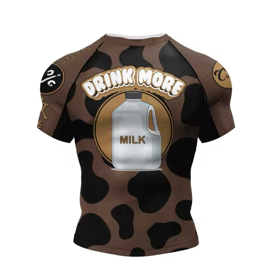 Milk Premium BJJ No Gi / MMA Set. Rash Guard, Shorts & Spats - MADE TO ORDER 2 WEEK DISPATCH