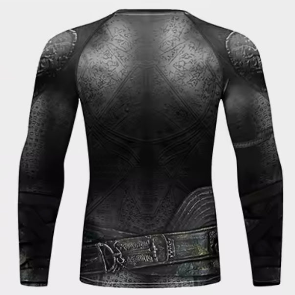 Black Flash Premium BJJ / MMA Rash Guard - LONG & SHORT SLEEVE VARIATIONS - MADE TO ORDER 2 WEEK DISPATCH