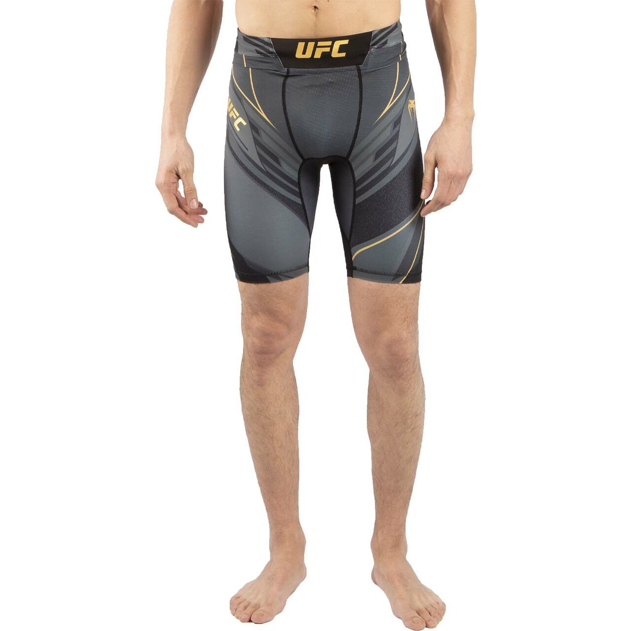 Venum X UFC Pro Line Vale Tudo Fight Shorts - Black/Gold