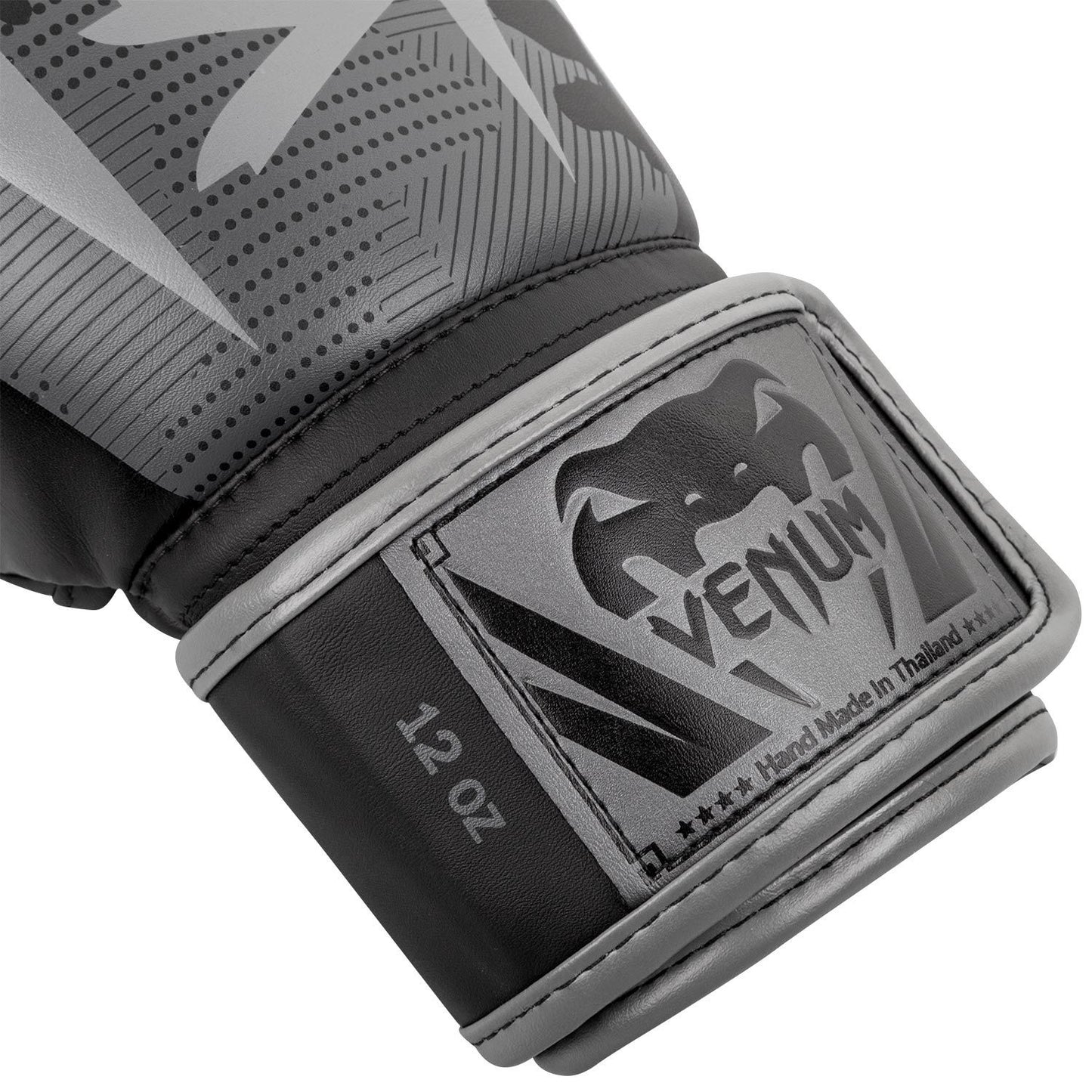 Venum Elite Boxing Gloves Dark Camo/Grey
