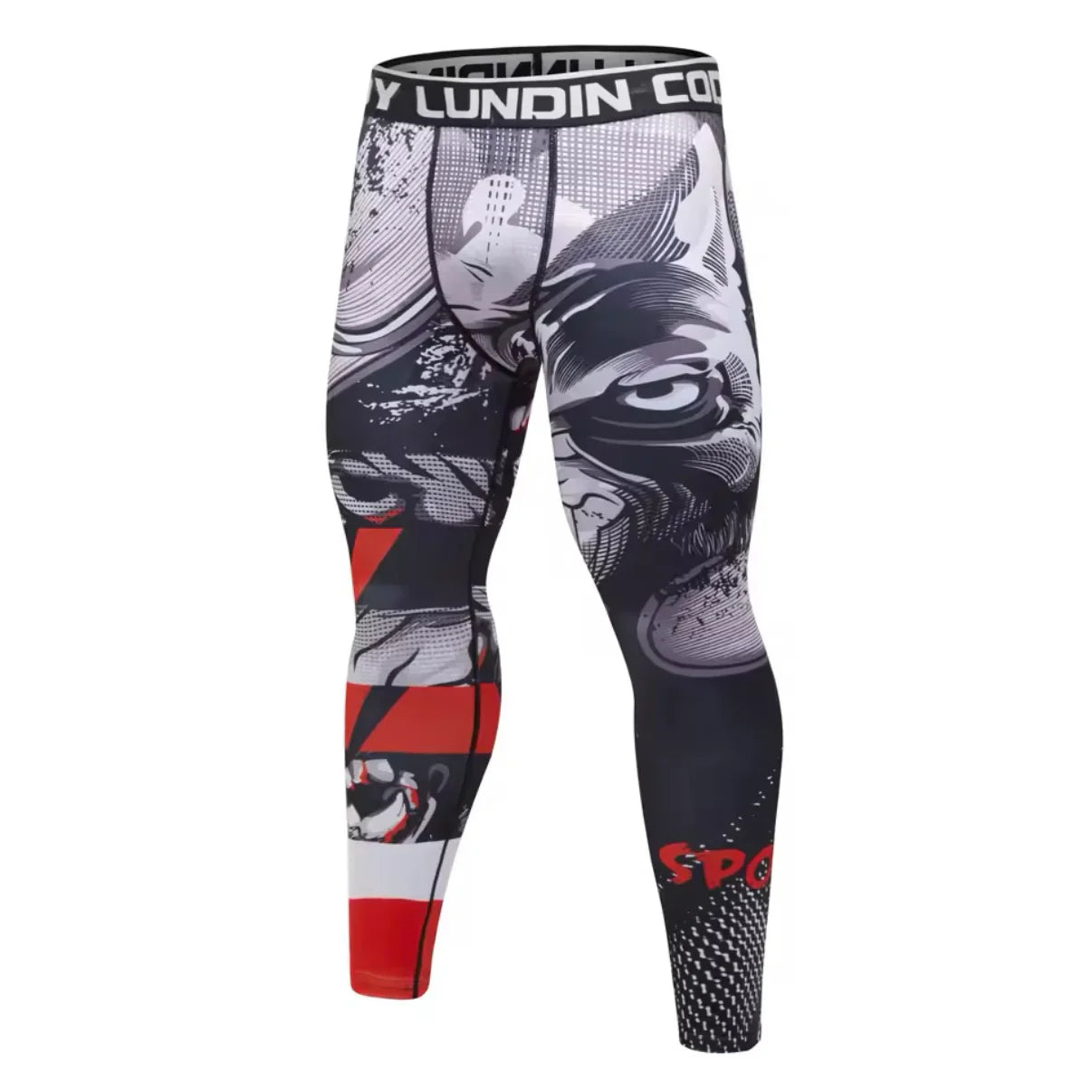 Werewolf Premium Compression Spats For BJJ, MMA, Wrestling, CrossFit, Yoga, Running, Cycling, and More - MADE TO ORDER 2 WEEK DISPATCH