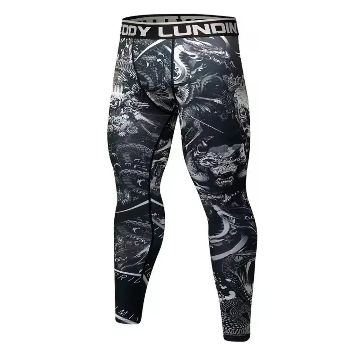 Venom & Death Premium Compression Spats For BJJ, MMA, Wrestling, CrossFit, Yoga, Running, Cycling, and More - MADE TO ORDER 2 WEEK DISPATCH