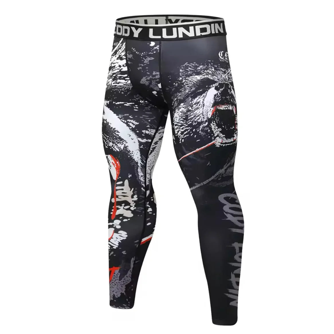 Bear Premium Compression Spats For BJJ, MMA, Wrestling, CrossFit, Yoga, Running, Cycling, and More - MADE TO ORDER 2 WEEK DISPATCH