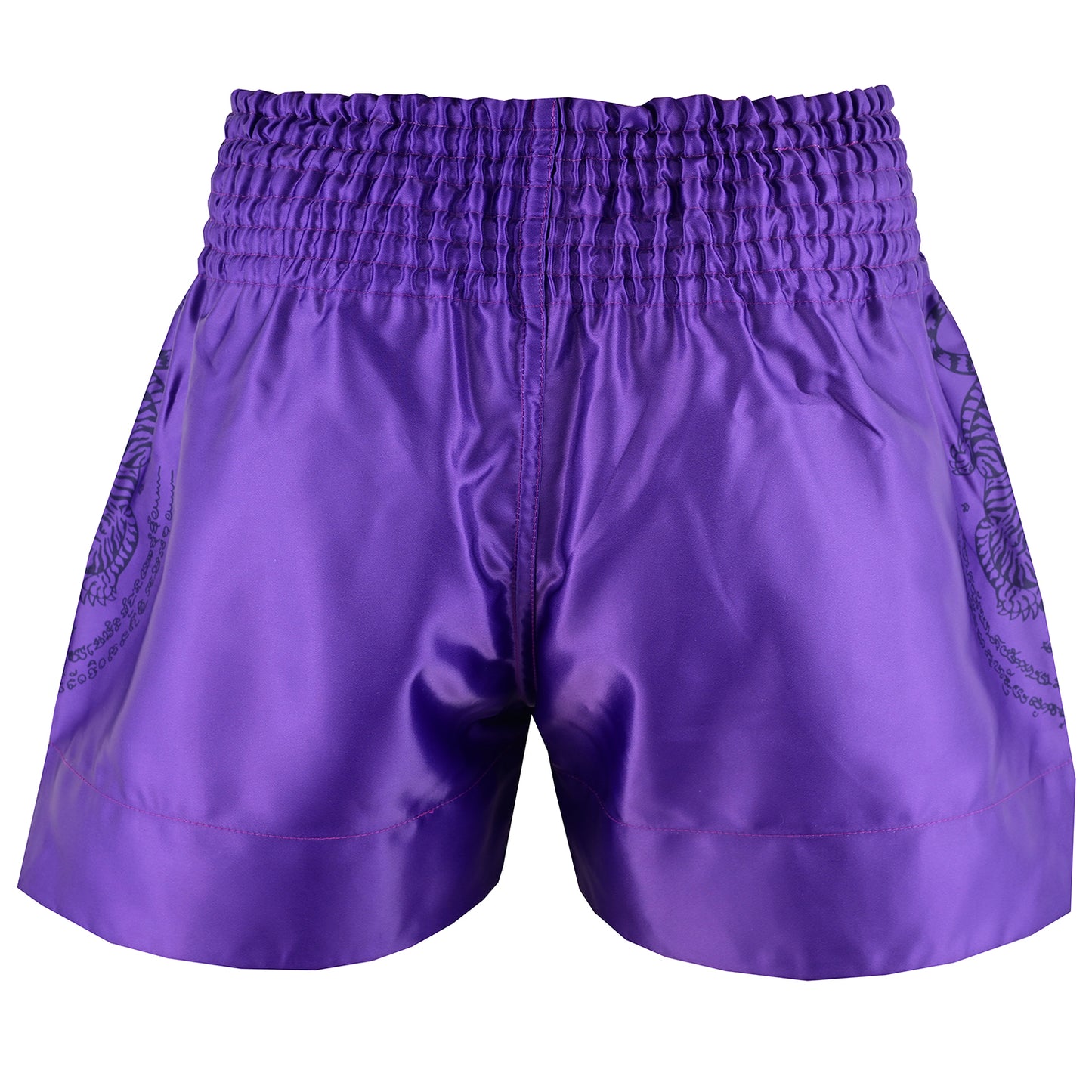 Twin Tiger Satin Muay Thai Competition Fight Shorts - Purple