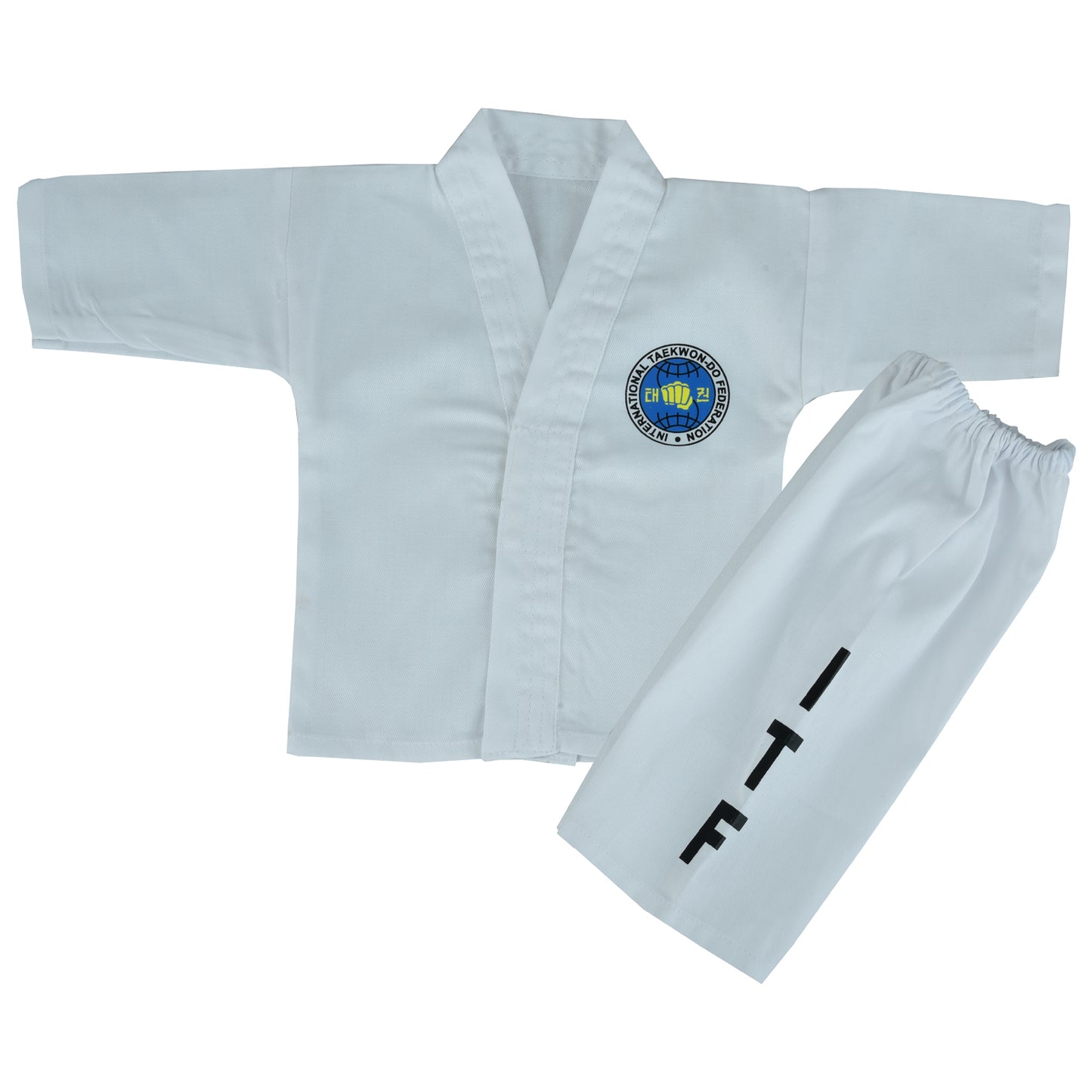 Baby ITF Taekwondo Suit - White (Infant Uniform)