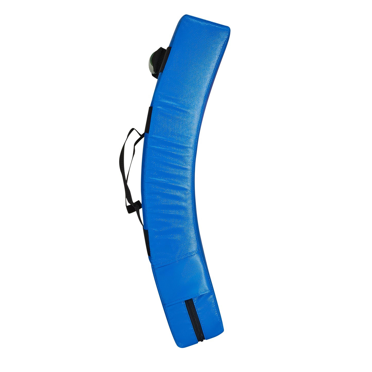 Deluxe Vinyl Blue Curved Shield - Large