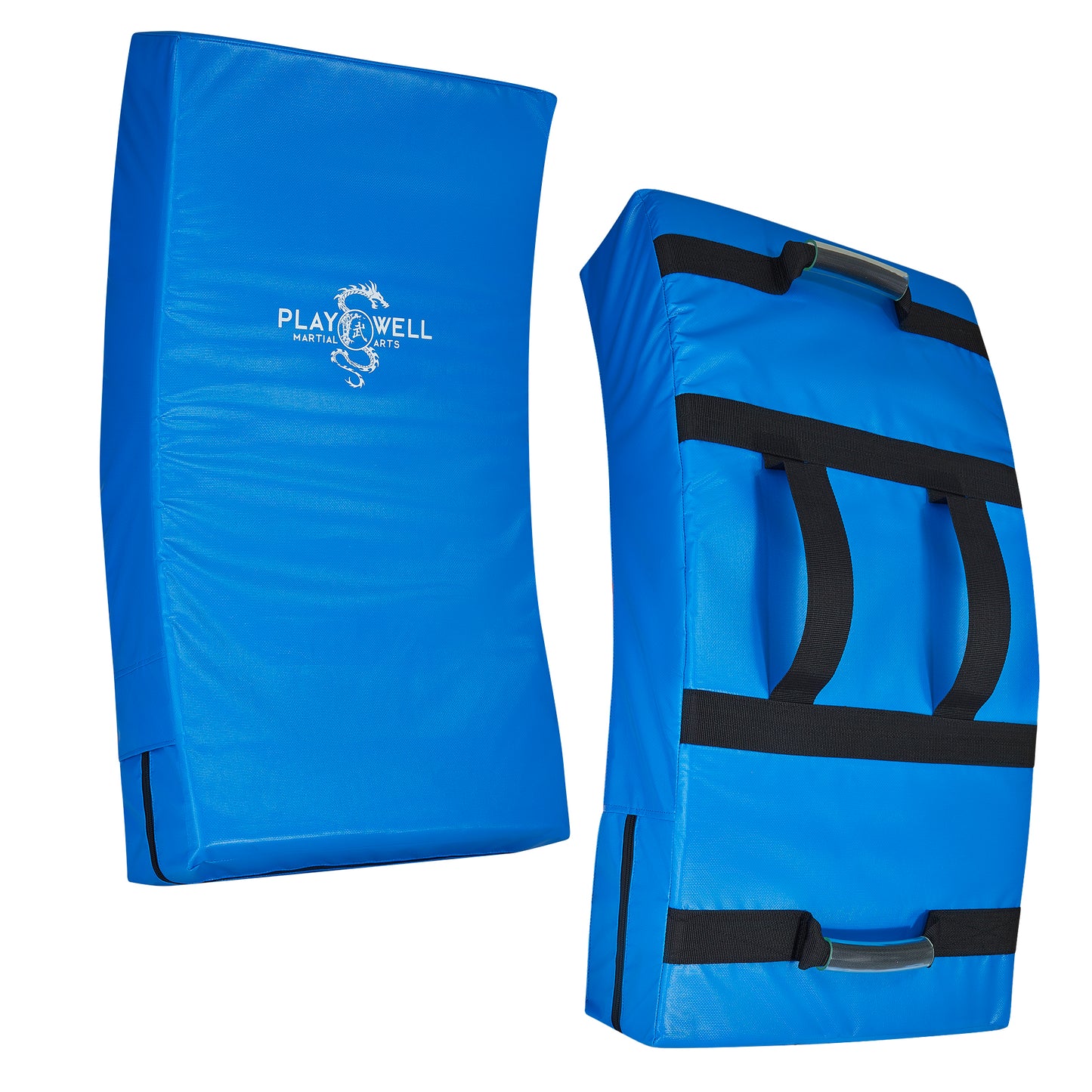 Deluxe Vinyl Blue Jumbo Size Curved Shield - XL