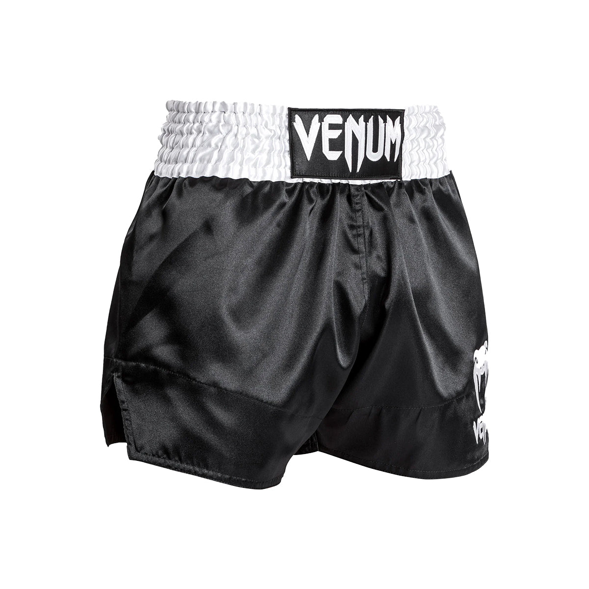 Venum Classic Muay Thai Shorts - White/Black