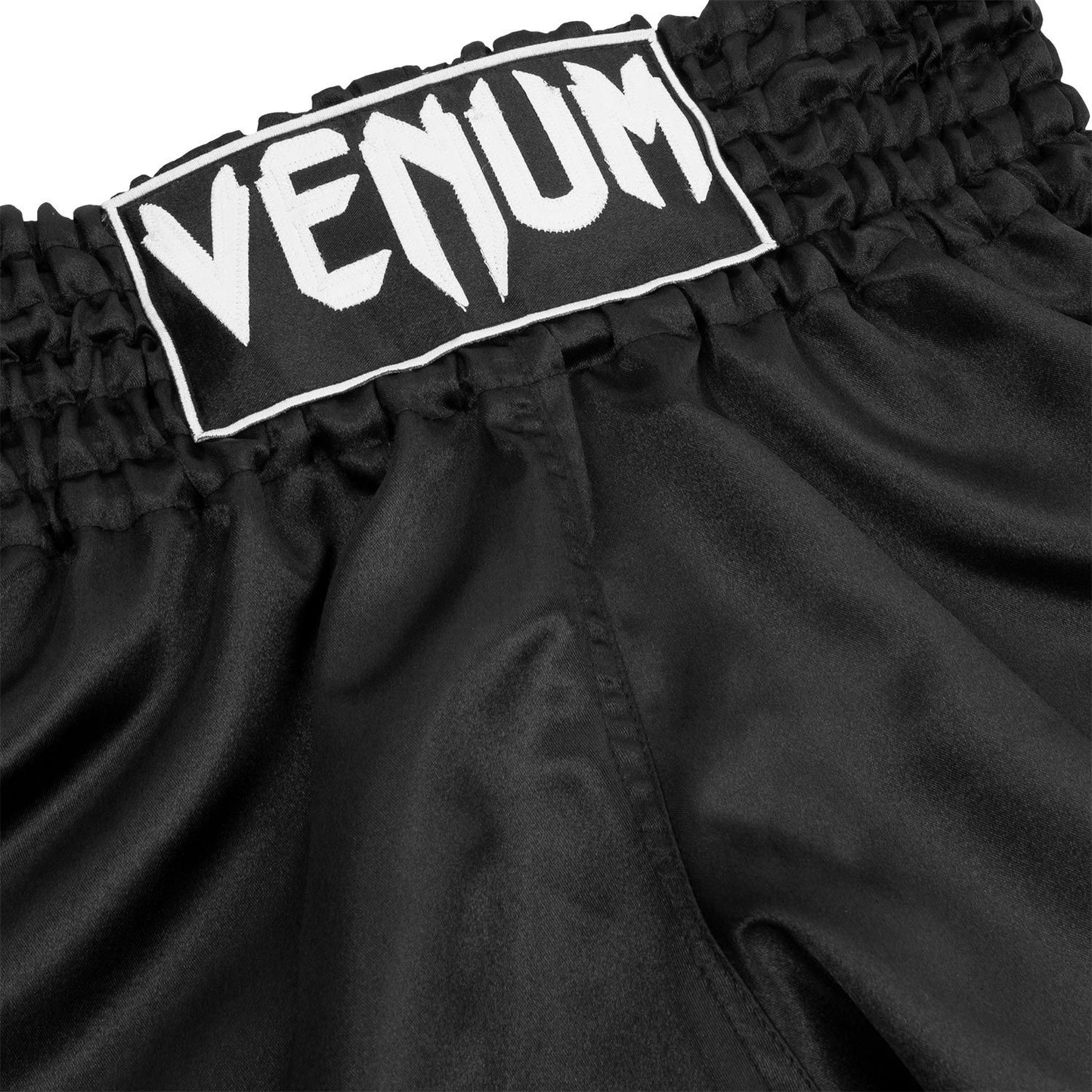 Venum Classic Muay Thai Shorts - Black/White
